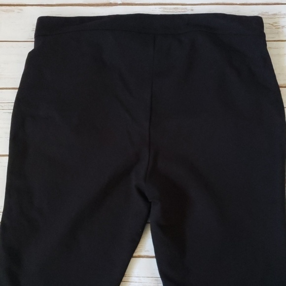Forever 21+ black double zip front pants - Picture 4 of 8